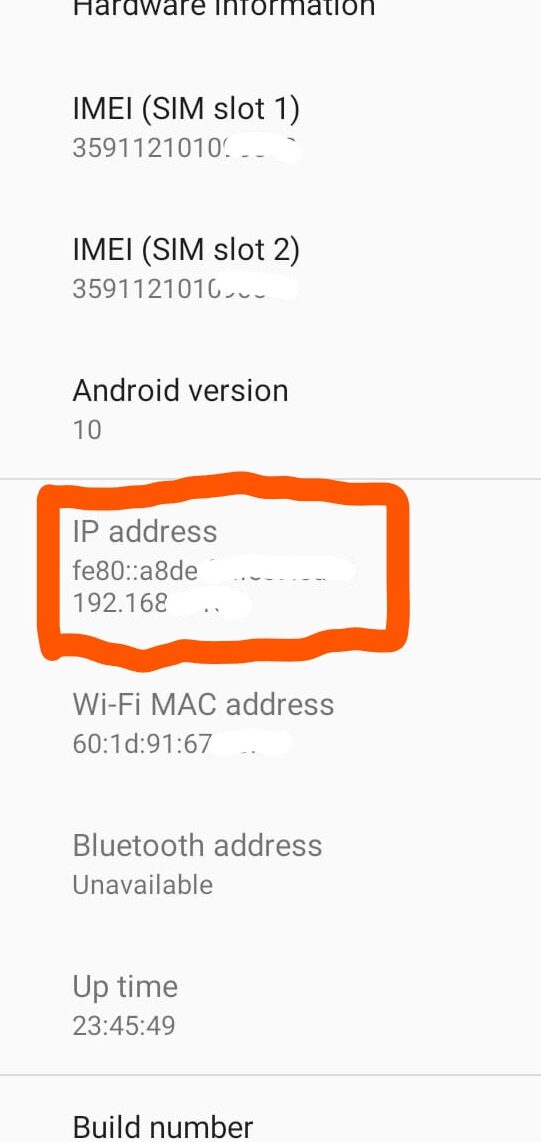 How-to-find-ip-address-in-android